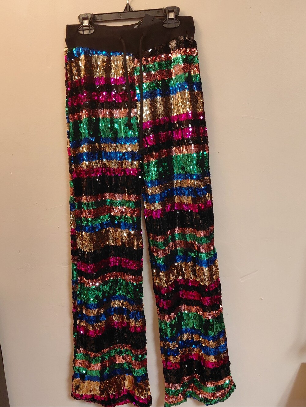 Jaded London x Dolls Kill Xs S Multi Color Striped Lined Pants Clown Cute